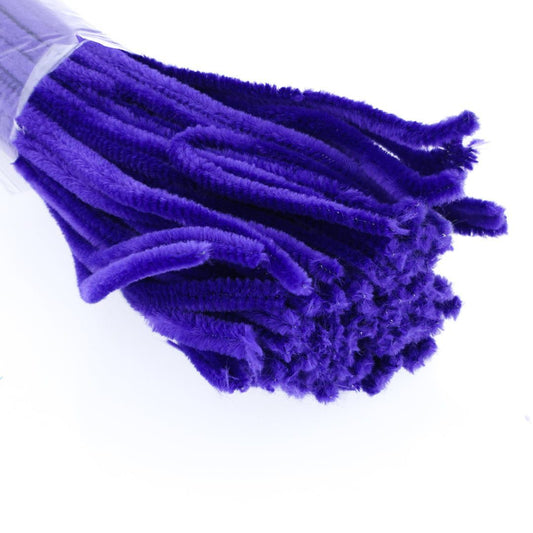 Royal blue pipe cleaner