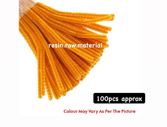 Tan Orange Pipe Cleaner