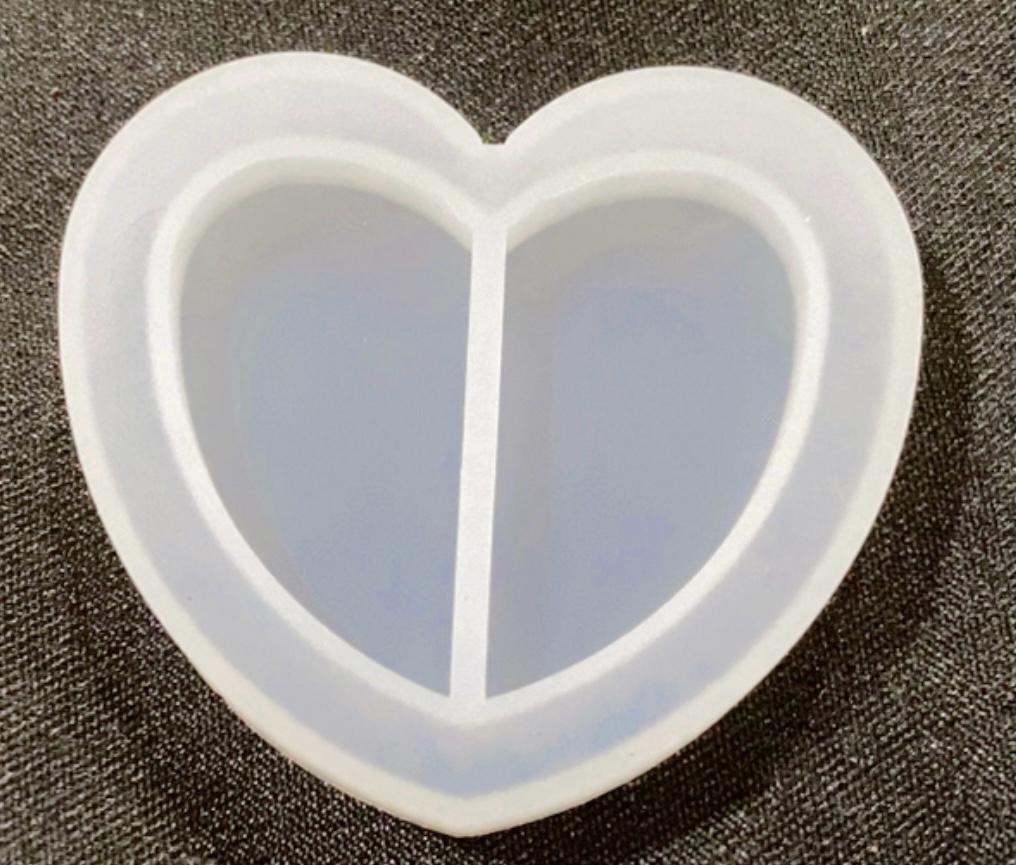 2'' Heart Shaker mould