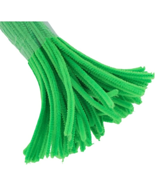 Moss green pipe cleaner