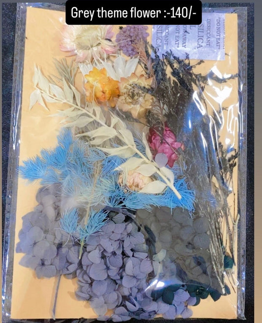 Grey Theme Flower
