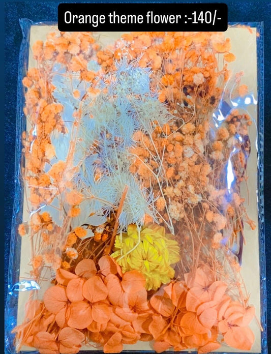 Orange Theme Flower