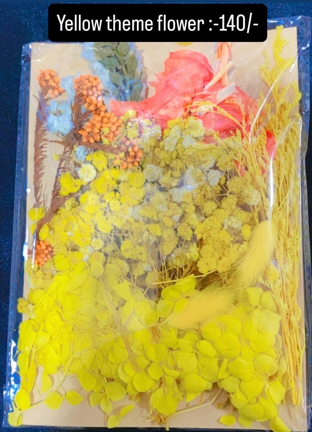 Yellow Theme Flower