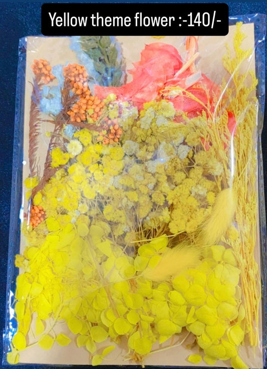Yellow Theme Flower