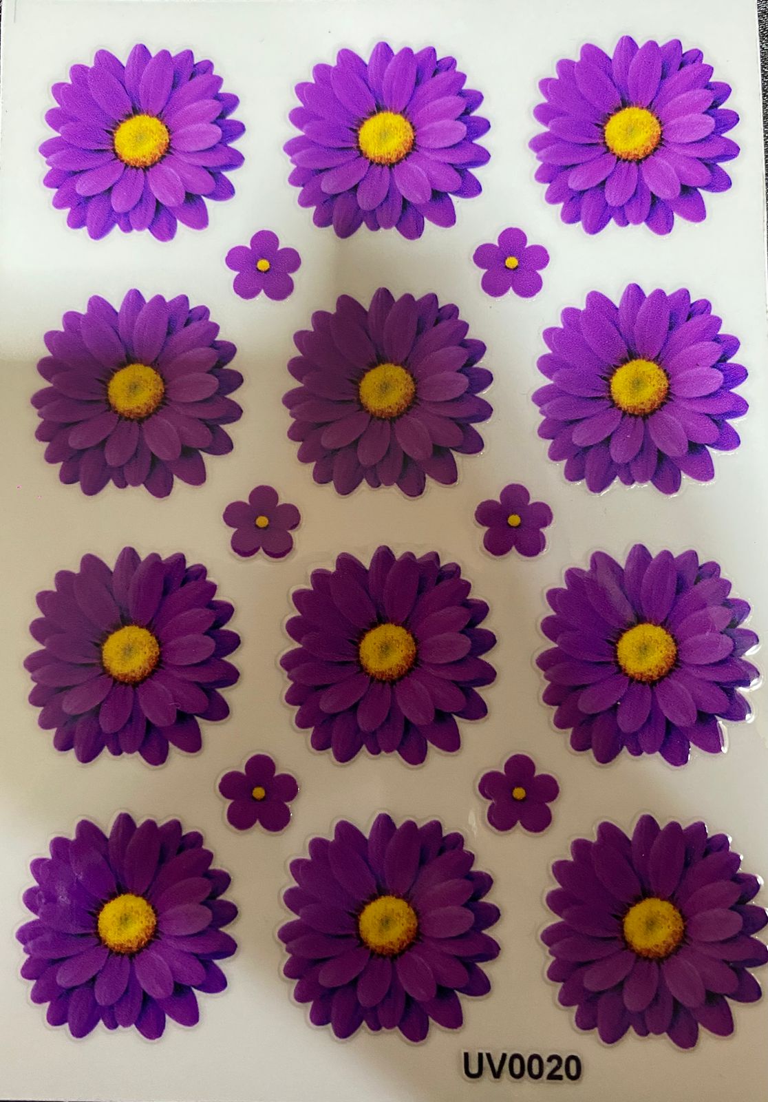 UV0020 Sticker Sheet