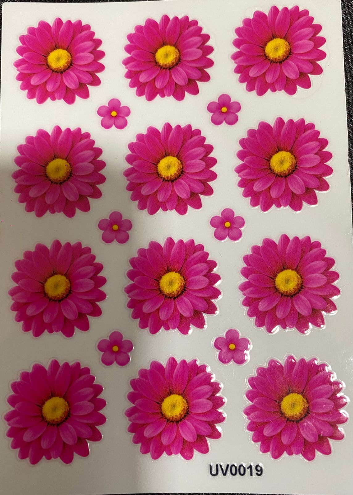 UV0019 Sticker Sheet