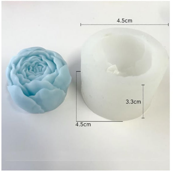 Bud Flower handmade candle mould