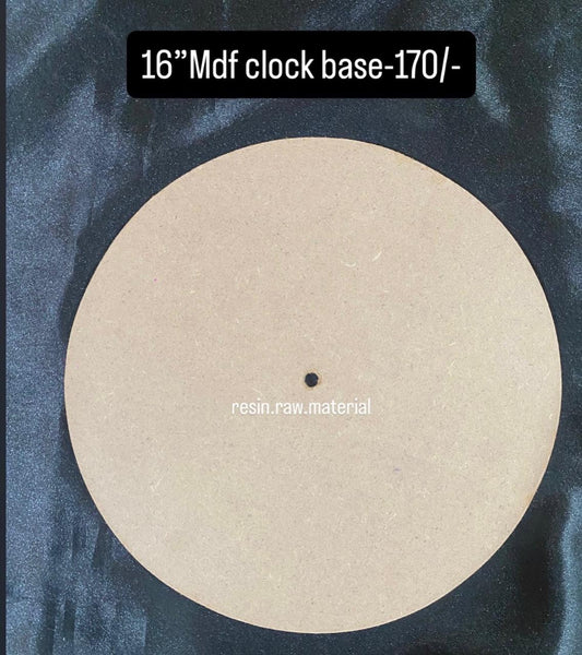 16''MDF Clock Base (6mm)