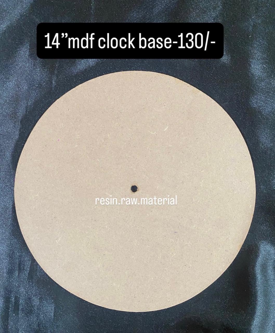 14'' MDF Clock Base (6mm)