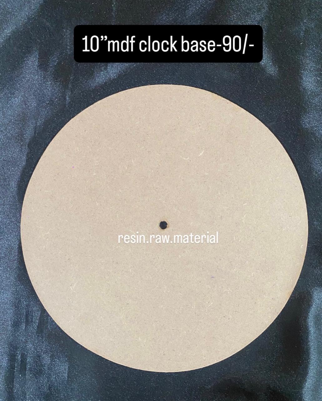 10'' MDF Clock Base (6mm)