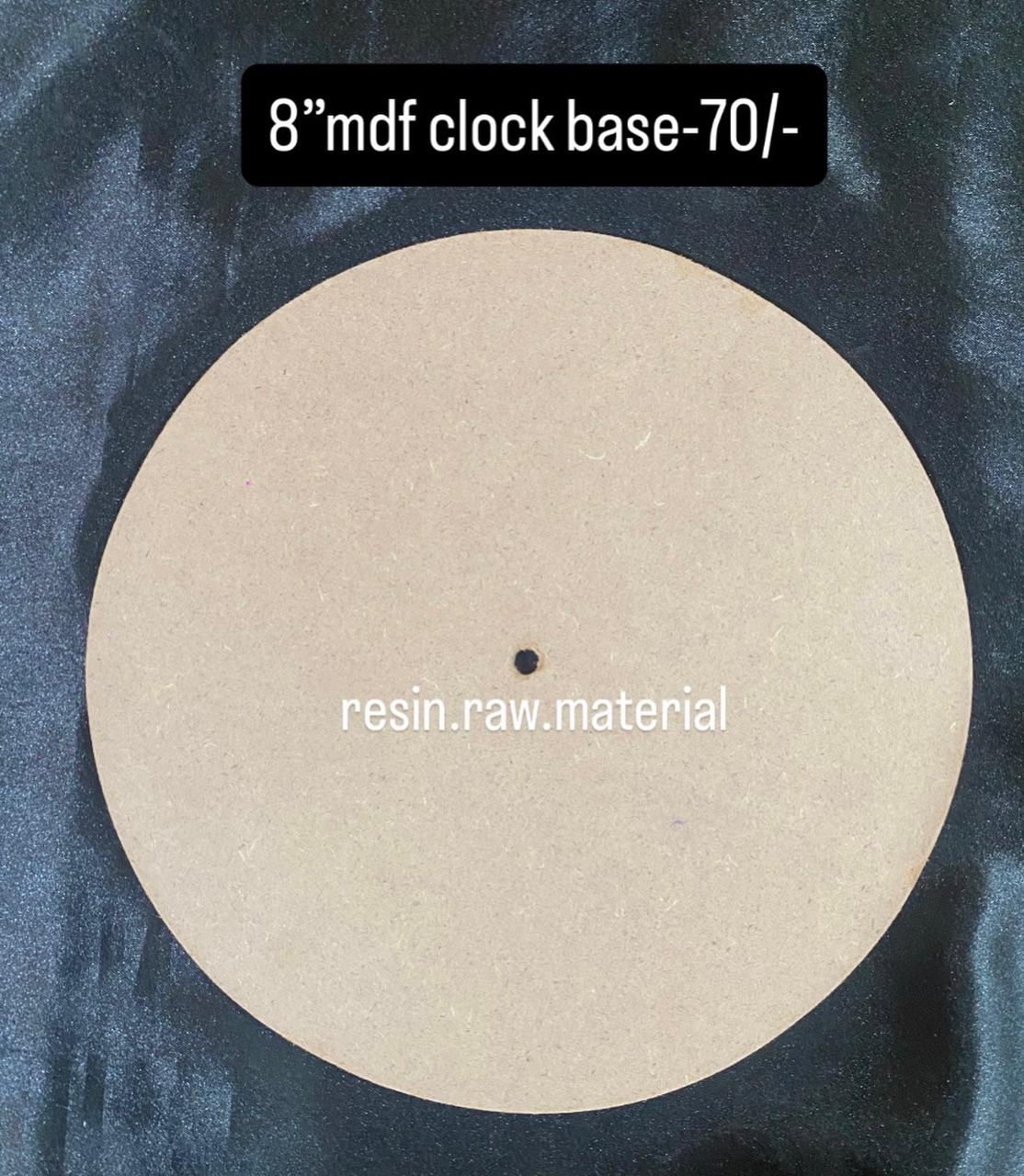 8'' MDF Clock Base (6mm)