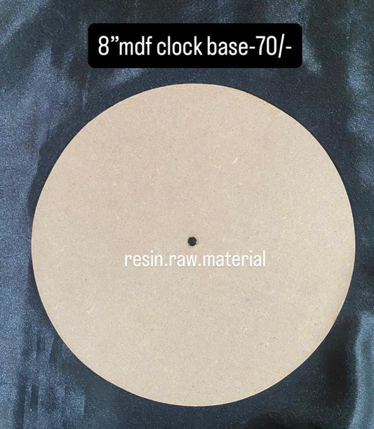 8'' MDF Clock Base (6mm)