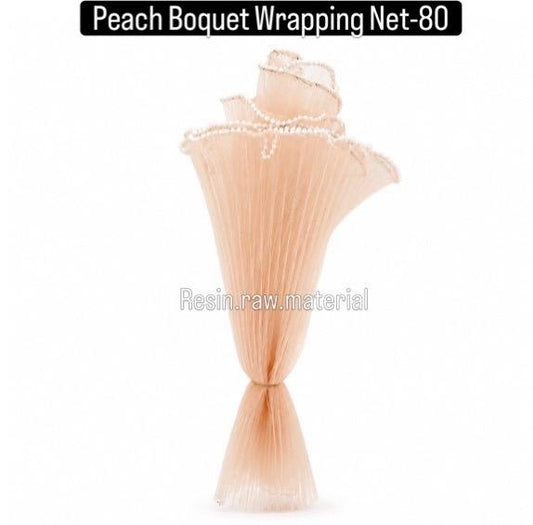 Peach Boquet Wrapping Net