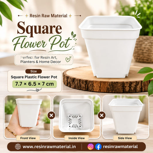 SQUARE FLOWER POT