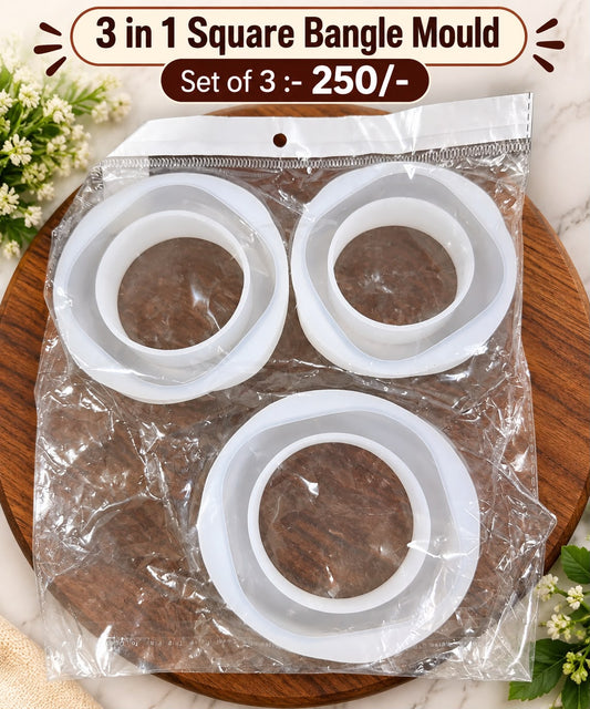 3 IN 1 SQUARE BANGLE MOULD