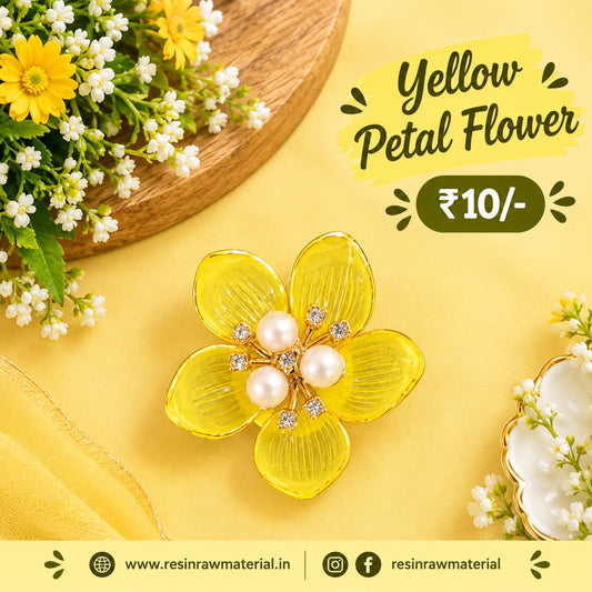 yellow petal flower