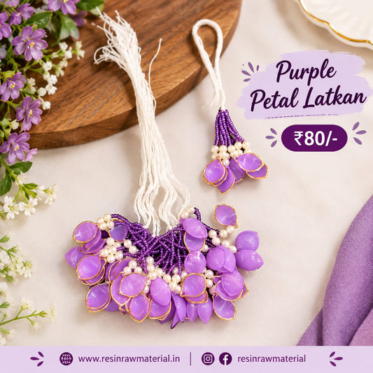 Purple petal latkan