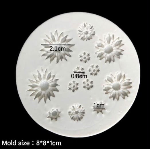 13 in 1 3D Flower Handmade Mould