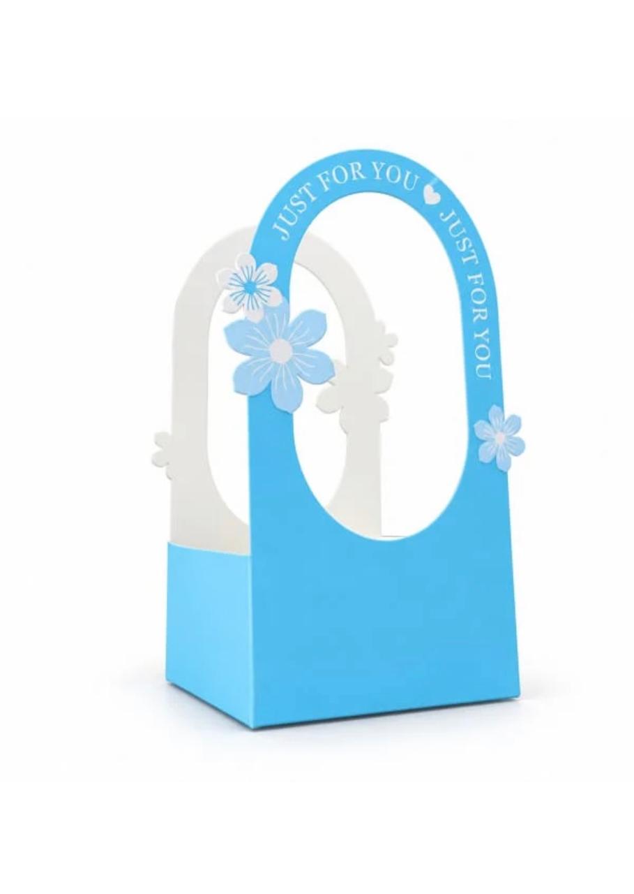 Blue Gift Basket