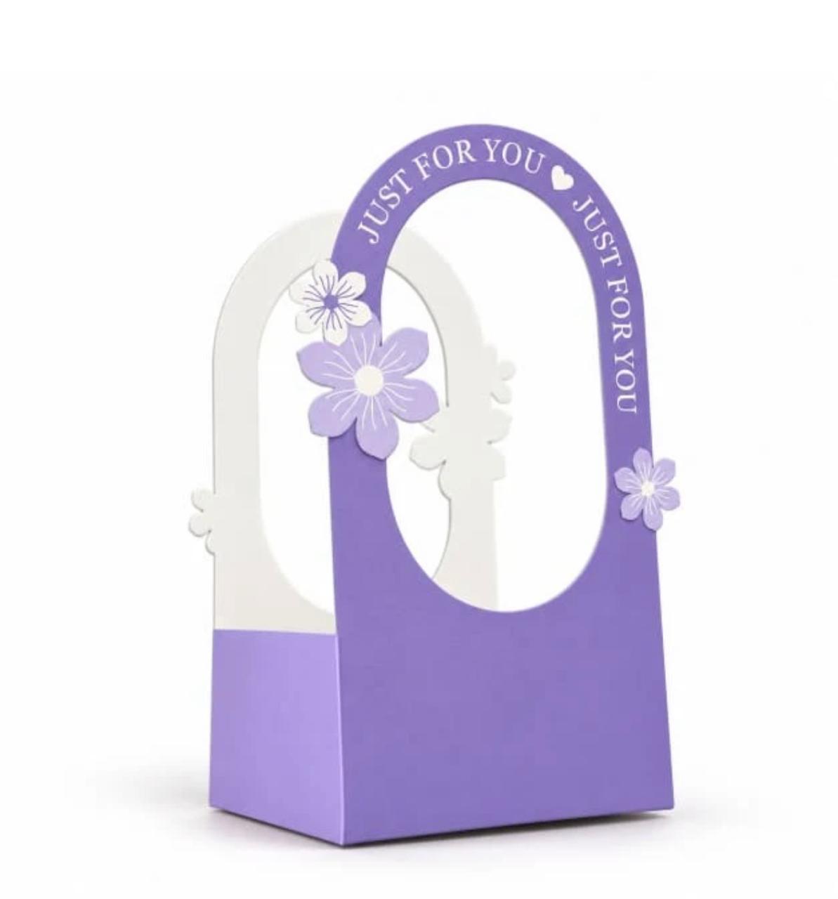 Purple Gift Basket
