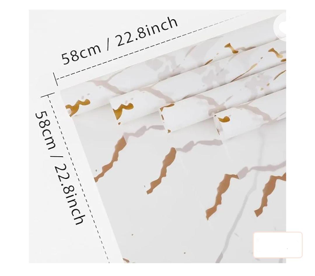 White marble wrapping paper