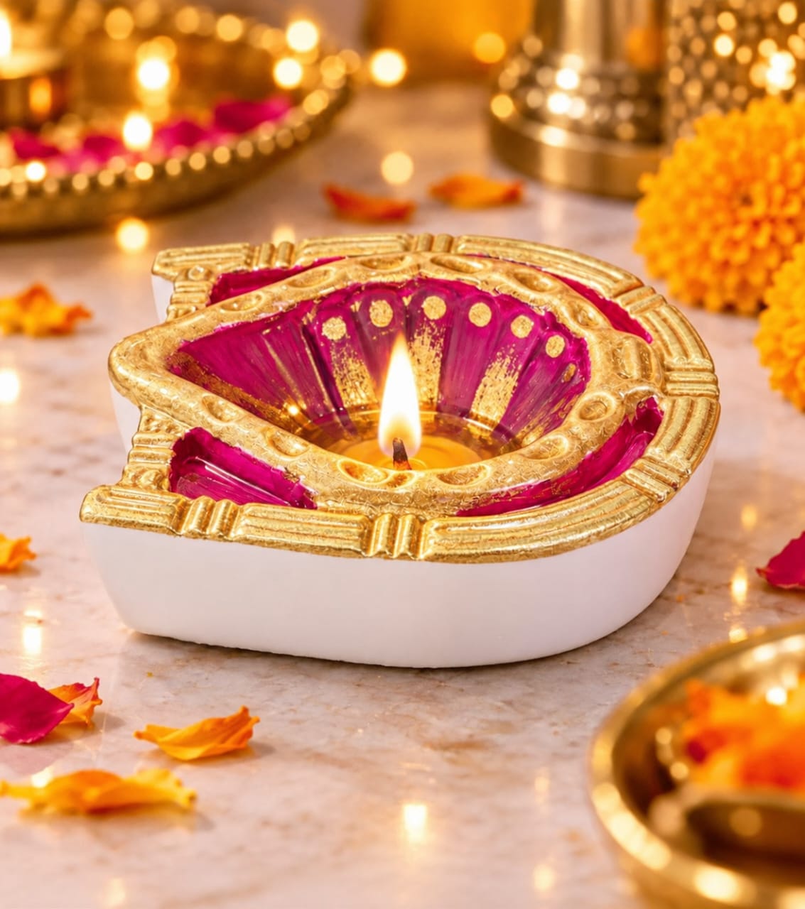 Tradition Diya Silicon Mould