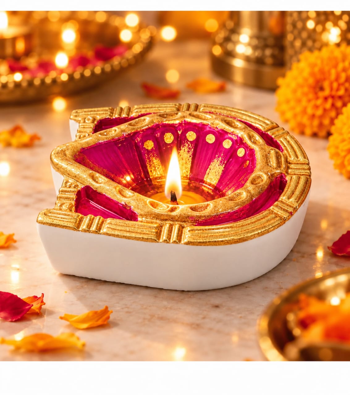 Tradition Diya Silicon Mould