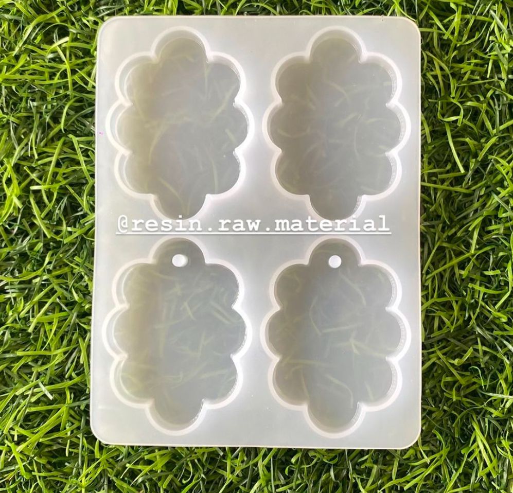 Lumba Mould/ E / keychain/ Jewelry